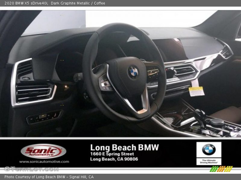 Dark Graphite Metallic / Coffee 2020 BMW X5 sDrive40i