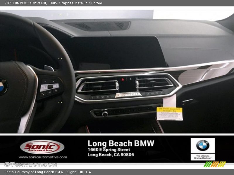 Dark Graphite Metallic / Coffee 2020 BMW X5 sDrive40i