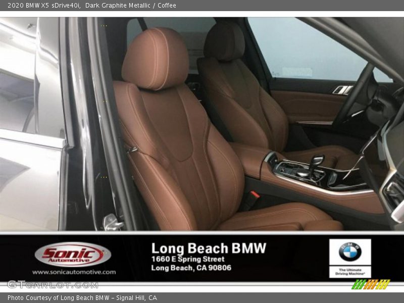 Dark Graphite Metallic / Coffee 2020 BMW X5 sDrive40i