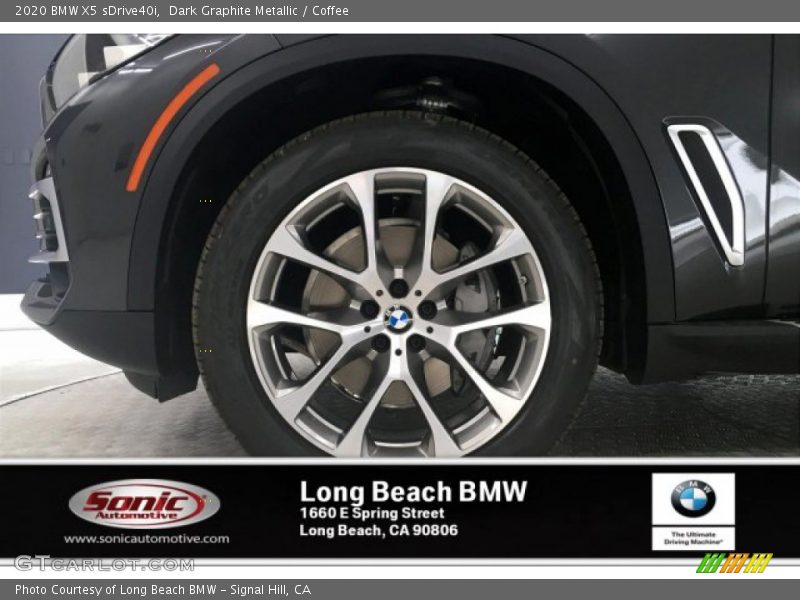 Dark Graphite Metallic / Coffee 2020 BMW X5 sDrive40i