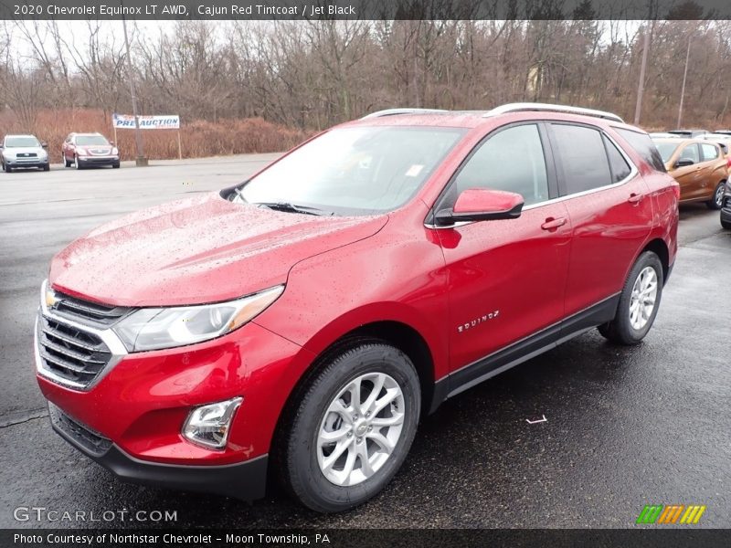Cajun Red Tintcoat / Jet Black 2020 Chevrolet Equinox LT AWD