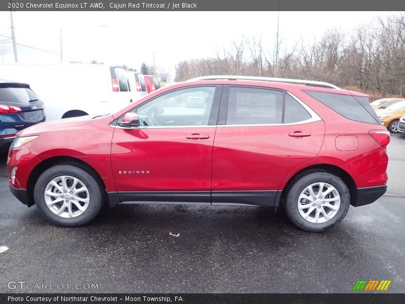 Cajun Red Tintcoat / Jet Black 2020 Chevrolet Equinox LT AWD