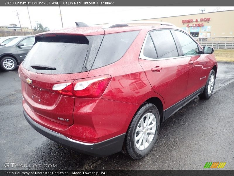 Cajun Red Tintcoat / Jet Black 2020 Chevrolet Equinox LT AWD