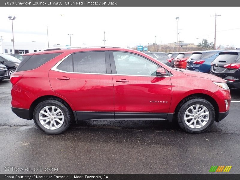Cajun Red Tintcoat / Jet Black 2020 Chevrolet Equinox LT AWD