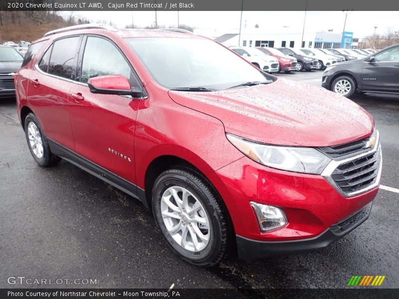 Cajun Red Tintcoat / Jet Black 2020 Chevrolet Equinox LT AWD