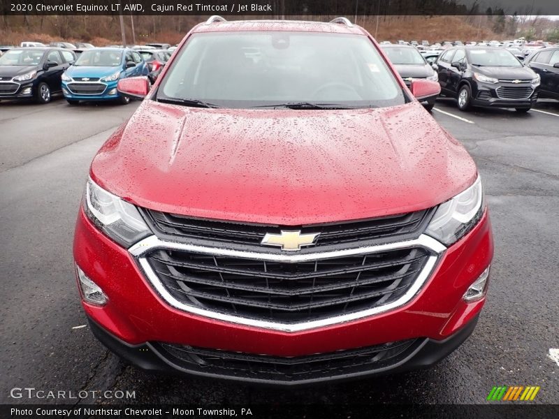 Cajun Red Tintcoat / Jet Black 2020 Chevrolet Equinox LT AWD