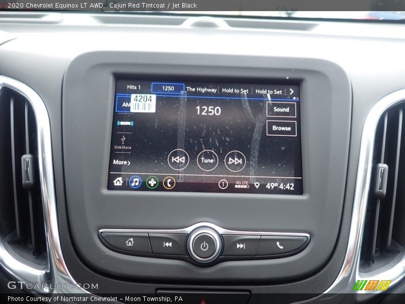 Cajun Red Tintcoat / Jet Black 2020 Chevrolet Equinox LT AWD