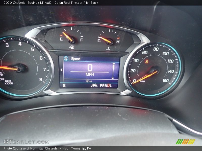Cajun Red Tintcoat / Jet Black 2020 Chevrolet Equinox LT AWD