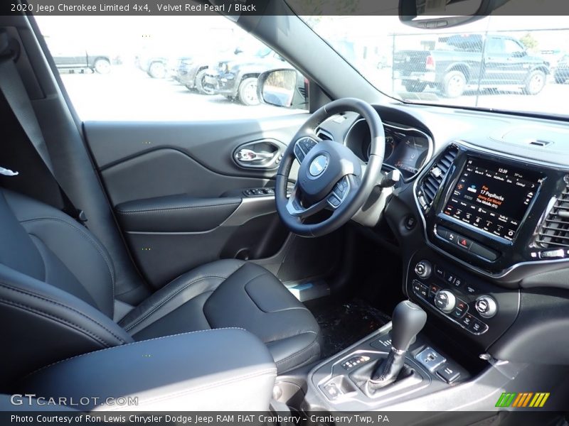 Velvet Red Pearl / Black 2020 Jeep Cherokee Limited 4x4