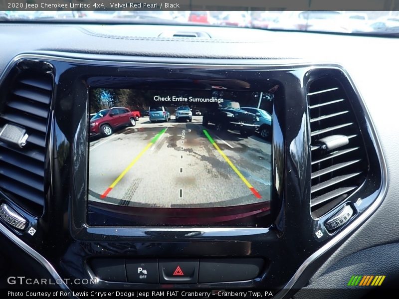 Velvet Red Pearl / Black 2020 Jeep Cherokee Limited 4x4