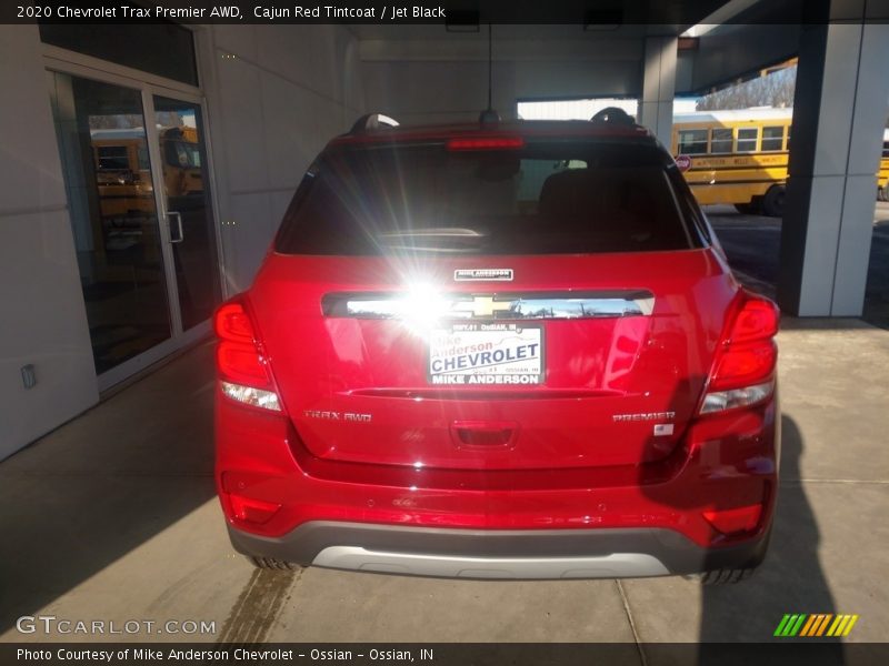Cajun Red Tintcoat / Jet Black 2020 Chevrolet Trax Premier AWD