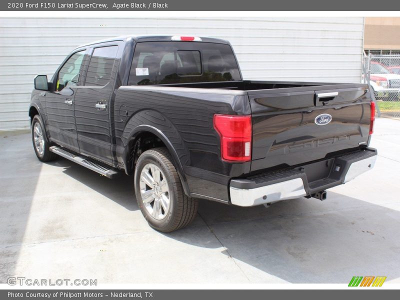 Agate Black / Black 2020 Ford F150 Lariat SuperCrew