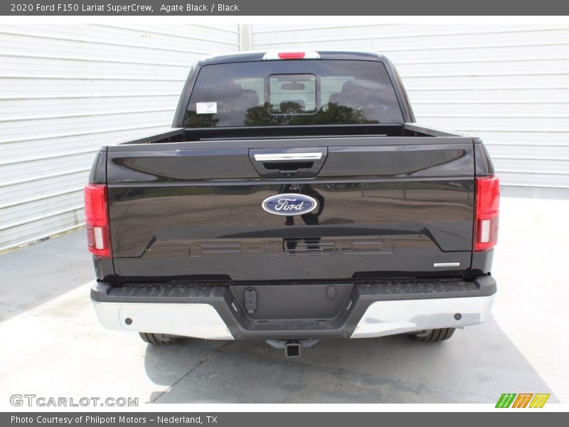 Agate Black / Black 2020 Ford F150 Lariat SuperCrew