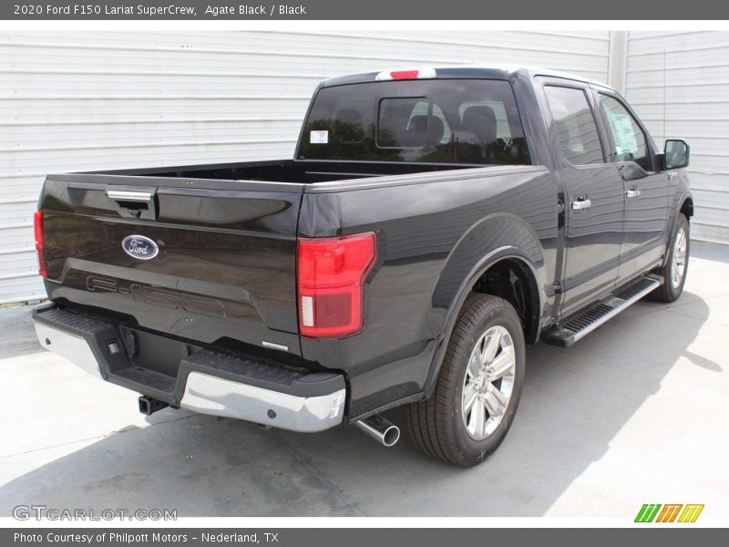 Agate Black / Black 2020 Ford F150 Lariat SuperCrew