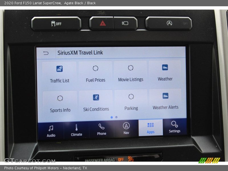 Agate Black / Black 2020 Ford F150 Lariat SuperCrew