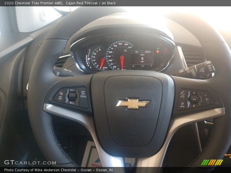 Cajun Red Tintcoat / Jet Black 2020 Chevrolet Trax Premier AWD