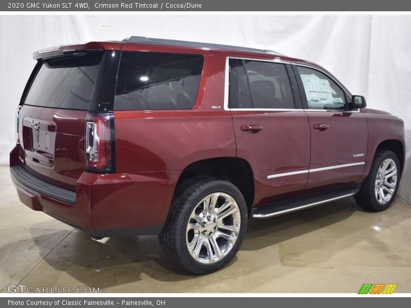 Crimson Red Tintcoat / Cocoa/Dune 2020 GMC Yukon SLT 4WD