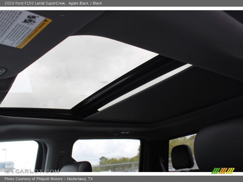 Agate Black / Black 2020 Ford F150 Lariat SuperCrew