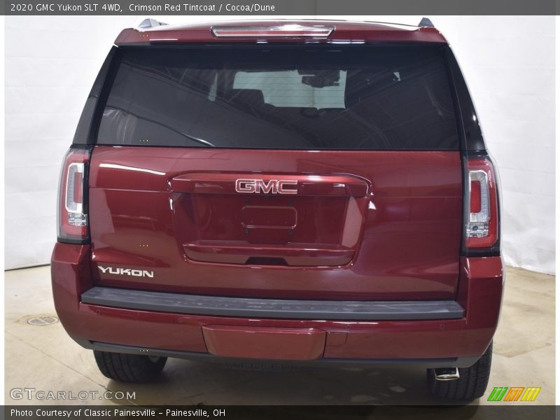 Crimson Red Tintcoat / Cocoa/Dune 2020 GMC Yukon SLT 4WD