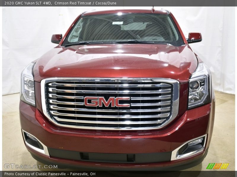 Crimson Red Tintcoat / Cocoa/Dune 2020 GMC Yukon SLT 4WD