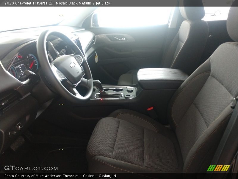 Mosaic Black Metallic / Jet Black 2020 Chevrolet Traverse LS