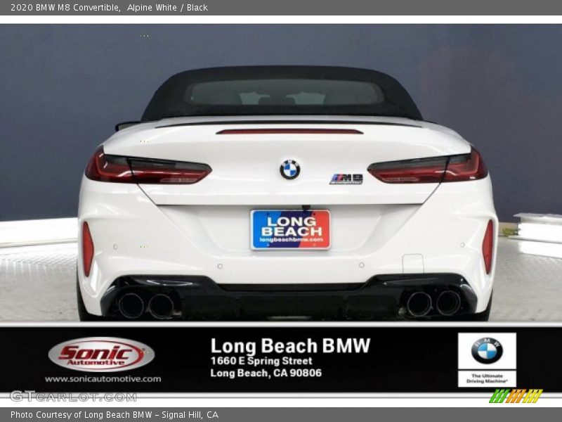 Alpine White / Black 2020 BMW M8 Convertible