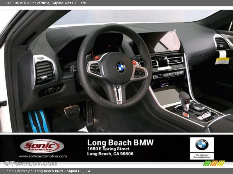Alpine White / Black 2020 BMW M8 Convertible