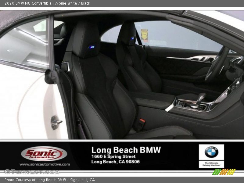 Alpine White / Black 2020 BMW M8 Convertible