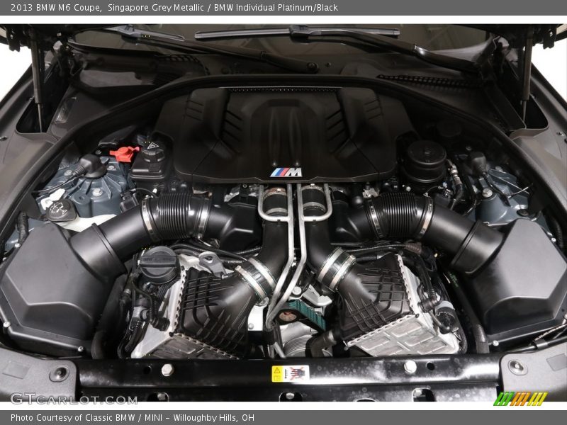  2013 M6 Coupe Engine - 4.4 Liter DI M TwinPower Turbocharged DOHC 32-Valve VVT V8