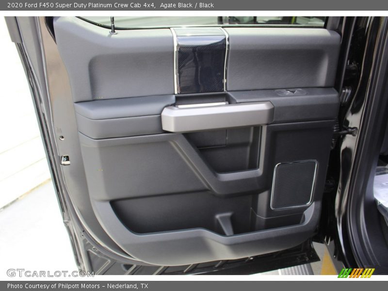 Agate Black / Black 2020 Ford F450 Super Duty Platinum Crew Cab 4x4
