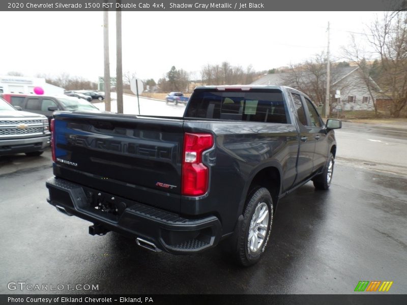 Shadow Gray Metallic / Jet Black 2020 Chevrolet Silverado 1500 RST Double Cab 4x4