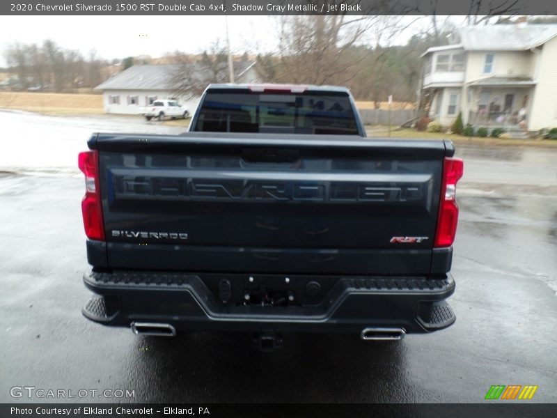 Shadow Gray Metallic / Jet Black 2020 Chevrolet Silverado 1500 RST Double Cab 4x4