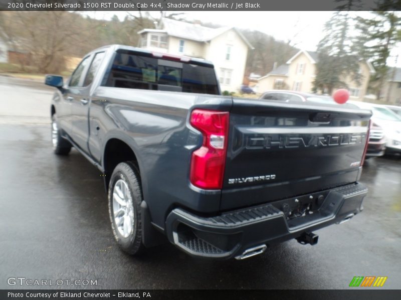 Shadow Gray Metallic / Jet Black 2020 Chevrolet Silverado 1500 RST Double Cab 4x4