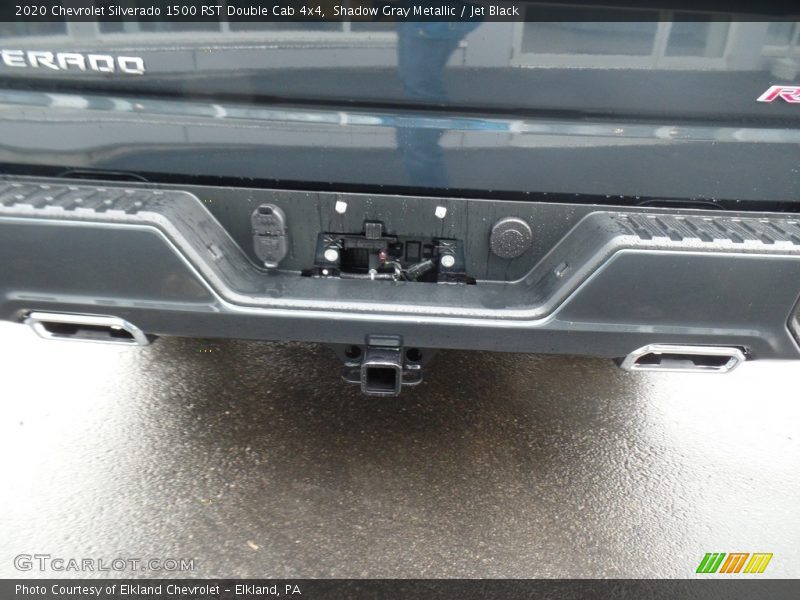 Shadow Gray Metallic / Jet Black 2020 Chevrolet Silverado 1500 RST Double Cab 4x4