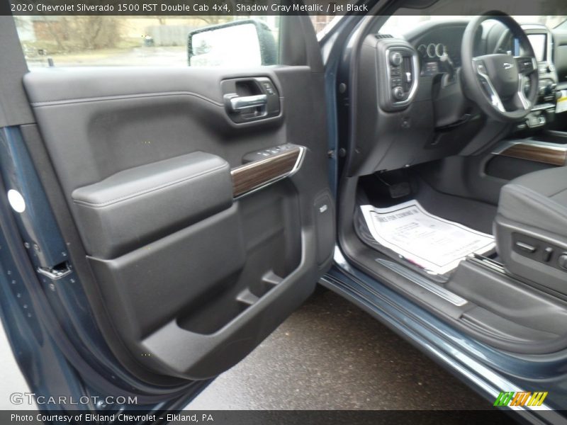 Shadow Gray Metallic / Jet Black 2020 Chevrolet Silverado 1500 RST Double Cab 4x4
