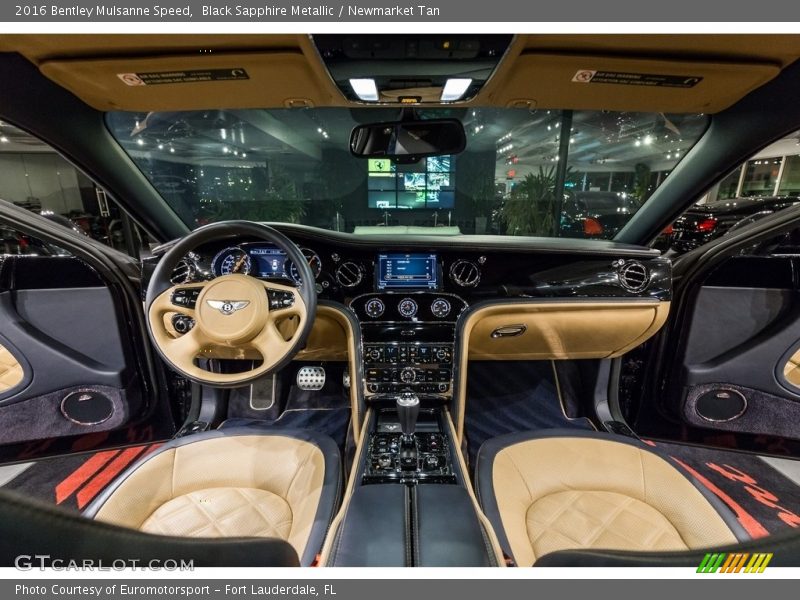 Dashboard of 2016 Mulsanne Speed