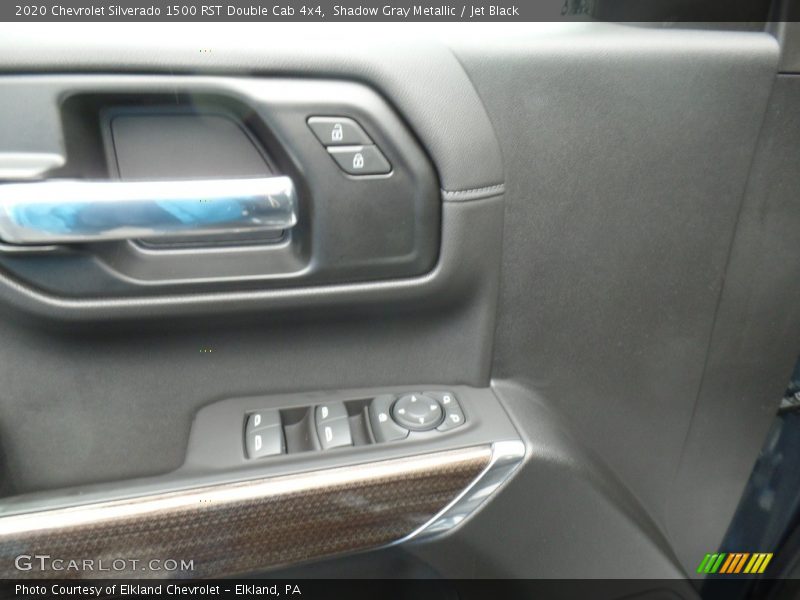 Shadow Gray Metallic / Jet Black 2020 Chevrolet Silverado 1500 RST Double Cab 4x4