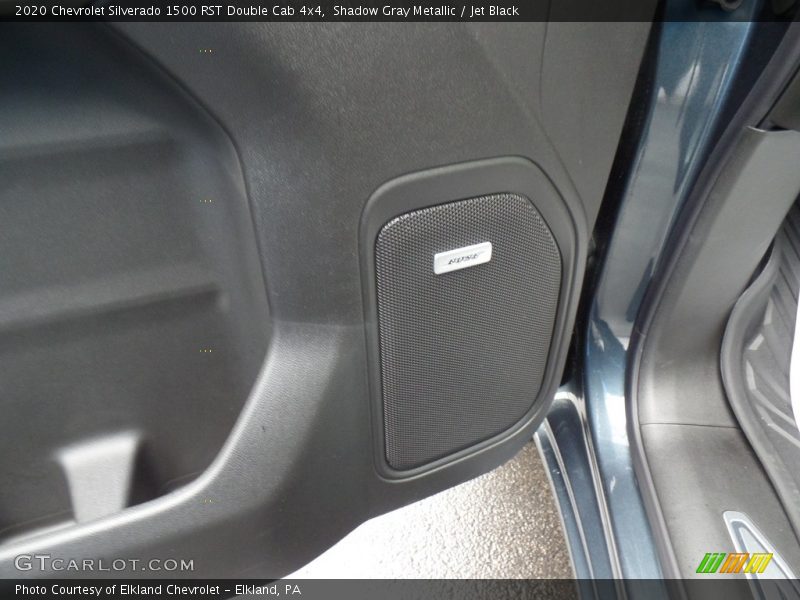 Shadow Gray Metallic / Jet Black 2020 Chevrolet Silverado 1500 RST Double Cab 4x4