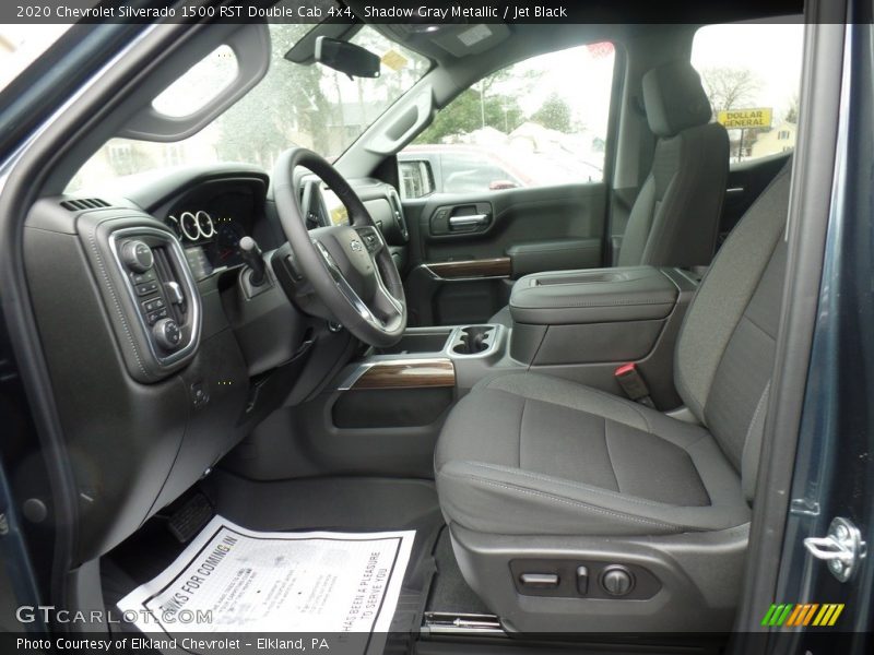 Shadow Gray Metallic / Jet Black 2020 Chevrolet Silverado 1500 RST Double Cab 4x4