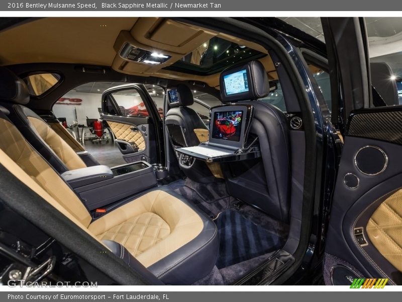 Rear Seat of 2016 Mulsanne Speed