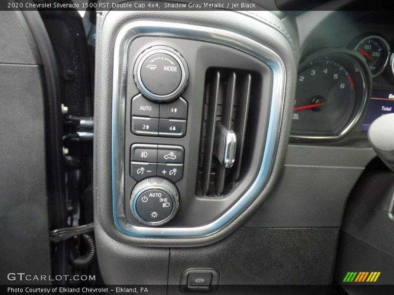 Shadow Gray Metallic / Jet Black 2020 Chevrolet Silverado 1500 RST Double Cab 4x4