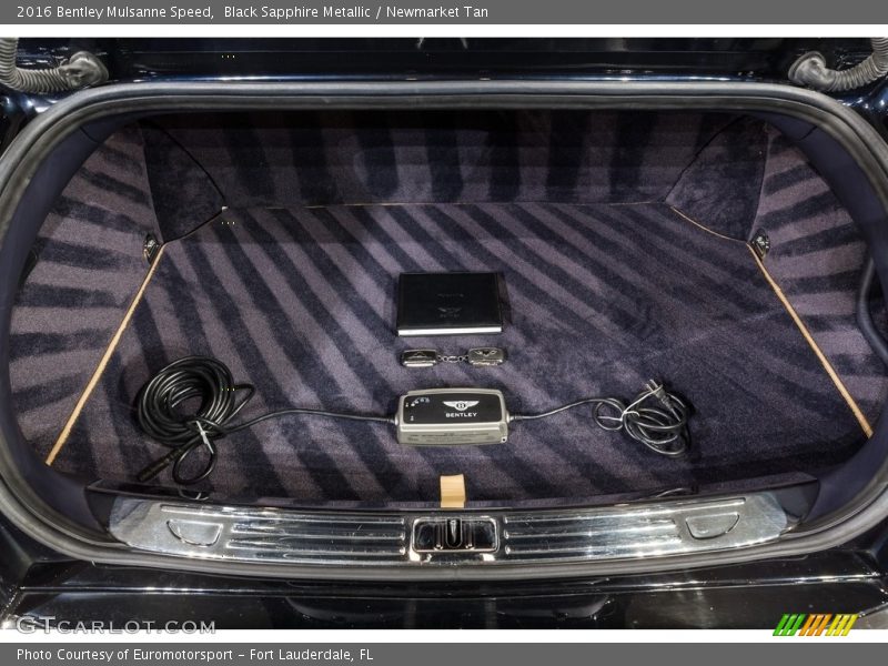  2016 Mulsanne Speed Trunk