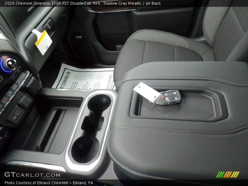 Shadow Gray Metallic / Jet Black 2020 Chevrolet Silverado 1500 RST Double Cab 4x4