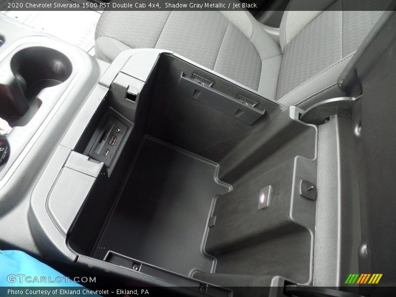 Shadow Gray Metallic / Jet Black 2020 Chevrolet Silverado 1500 RST Double Cab 4x4
