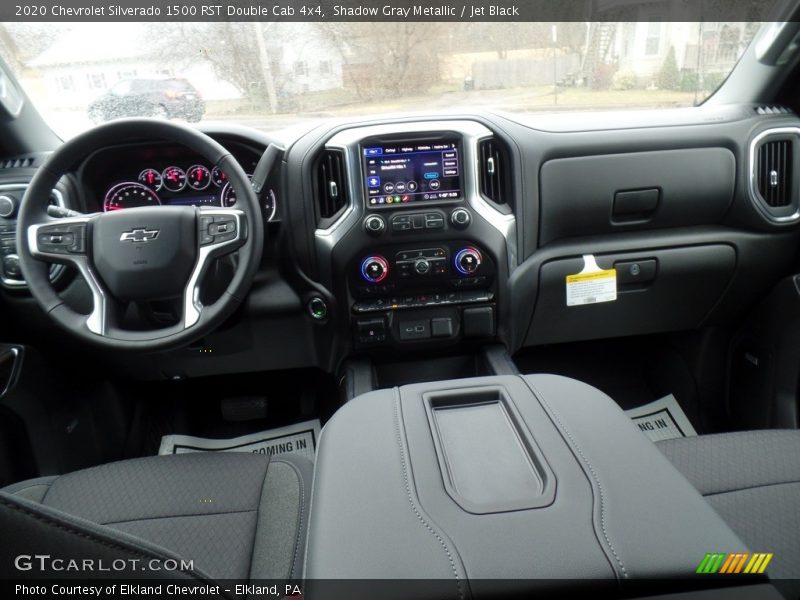 Shadow Gray Metallic / Jet Black 2020 Chevrolet Silverado 1500 RST Double Cab 4x4