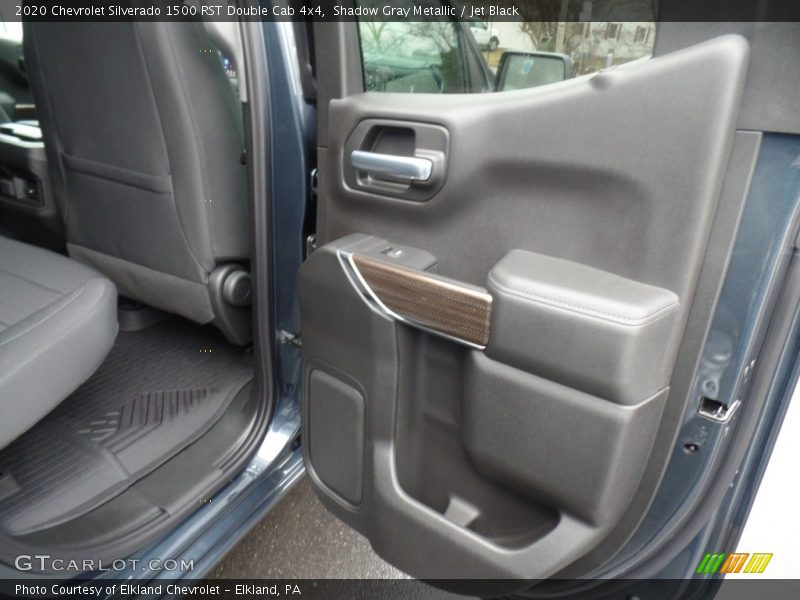 Shadow Gray Metallic / Jet Black 2020 Chevrolet Silverado 1500 RST Double Cab 4x4