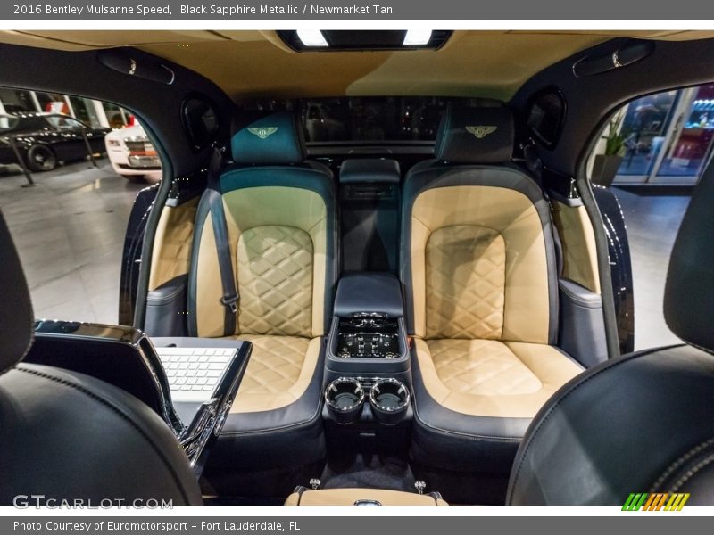 Rear Seat of 2016 Mulsanne Speed