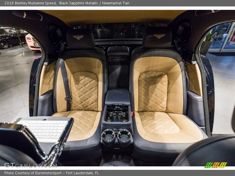 Rear Seat of 2016 Mulsanne Speed