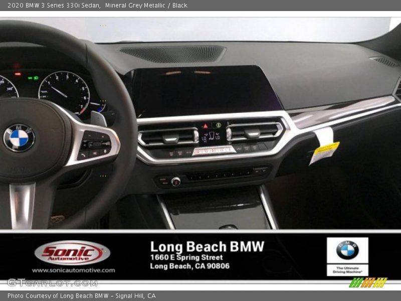 Mineral Grey Metallic / Black 2020 BMW 3 Series 330i Sedan