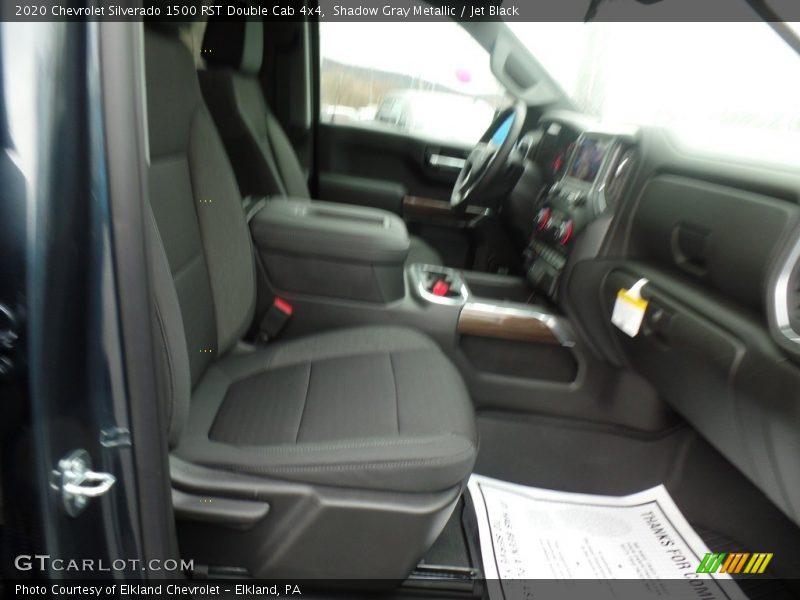 Shadow Gray Metallic / Jet Black 2020 Chevrolet Silverado 1500 RST Double Cab 4x4